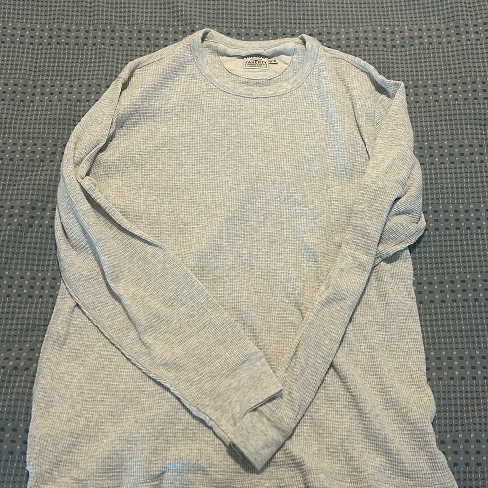 Faherty men’s waffle long sleeve